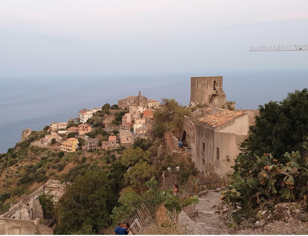 Casanima Vista Incantevole Vicino Taormina Forza dʼAgro Buitenkant foto